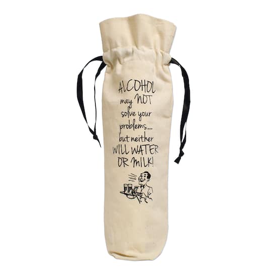 Personality Case™ Alcohol Canvas Wine Bag